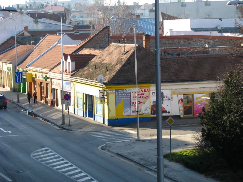 Zábojník Mostná ulica-pôvodný stav